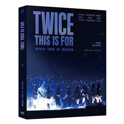 TWICE - <THIS IS FOR> WORLD TOUR IN INCHEON DVD