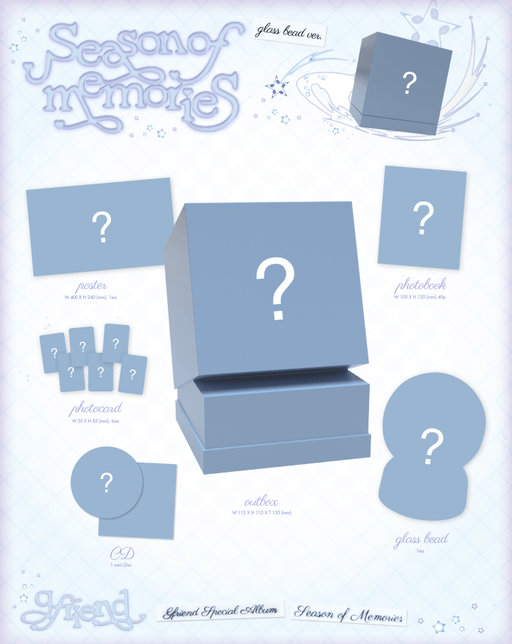 GFRIEND - 'Season of Memories' Special Album (with Gifts)