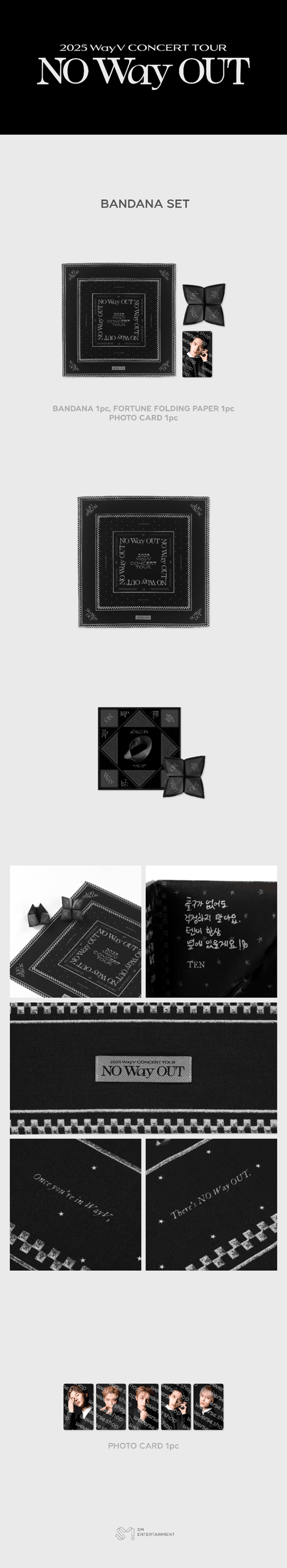 NCT WayV - Concert Tour [NO Way OUT] Official Merch