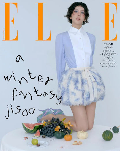 ELLE KOREA MAGAZINE DECEMBER 2025.12 COVER : BLACKPINK JISOO