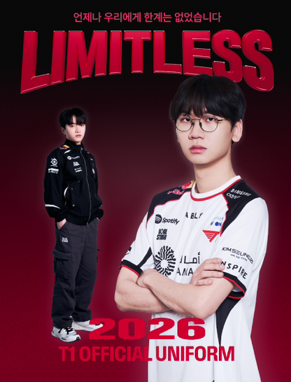T1 OFFICIAL UNIFORM 2026 - JERSEY VER 2