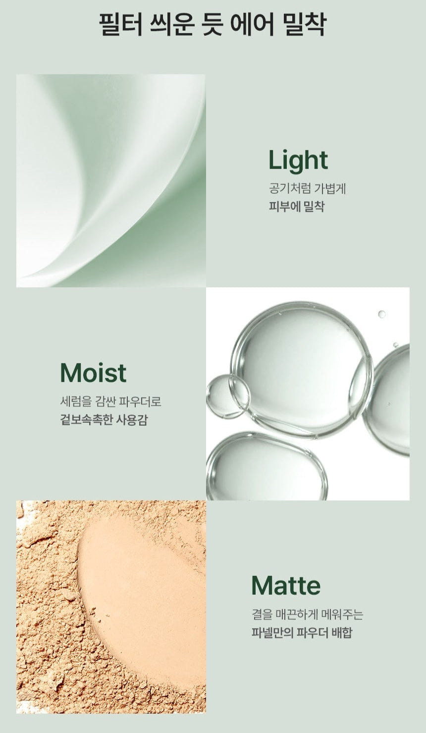 Parnell Cicamanu Serum Cushion Matte Cushion 15g SPF50 PA++++