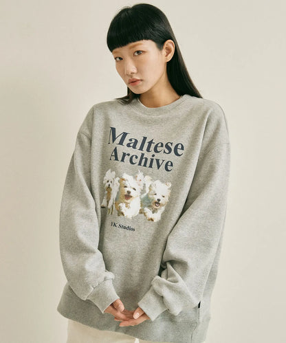 [Seventeen Jeonghan Worn] Wai Kei - Maltese Archive Sweatshirt