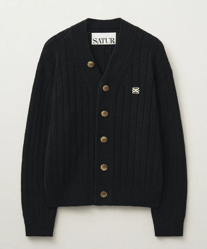 [Riize Pick] 25FW Satur Faro Oversize Boucle Cardigan