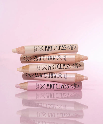 Too Cool for School Frottage Pencil