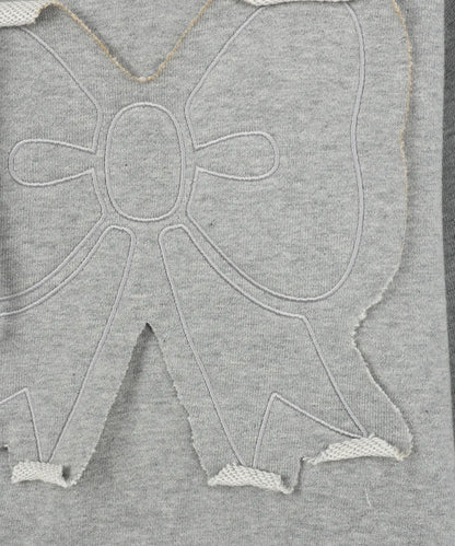 [Blackpink Jennie & Jisoo, Red Velvet Joy Worn] YOUHEE Ribbon Zip-Up Hoodie