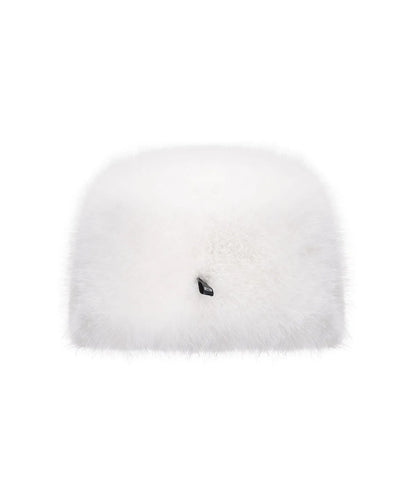[Treasure Jihoon Worn] VARZAR Square Long Label Shapka Hat