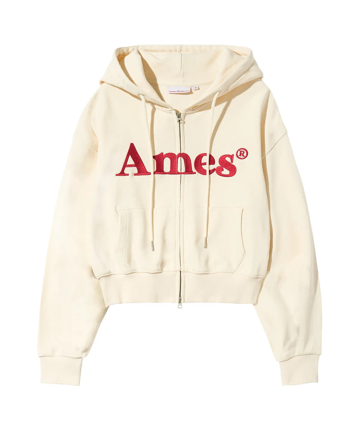 [Qwer Pick] 25FW Ames Basic Logo Hoodie Zip-Up