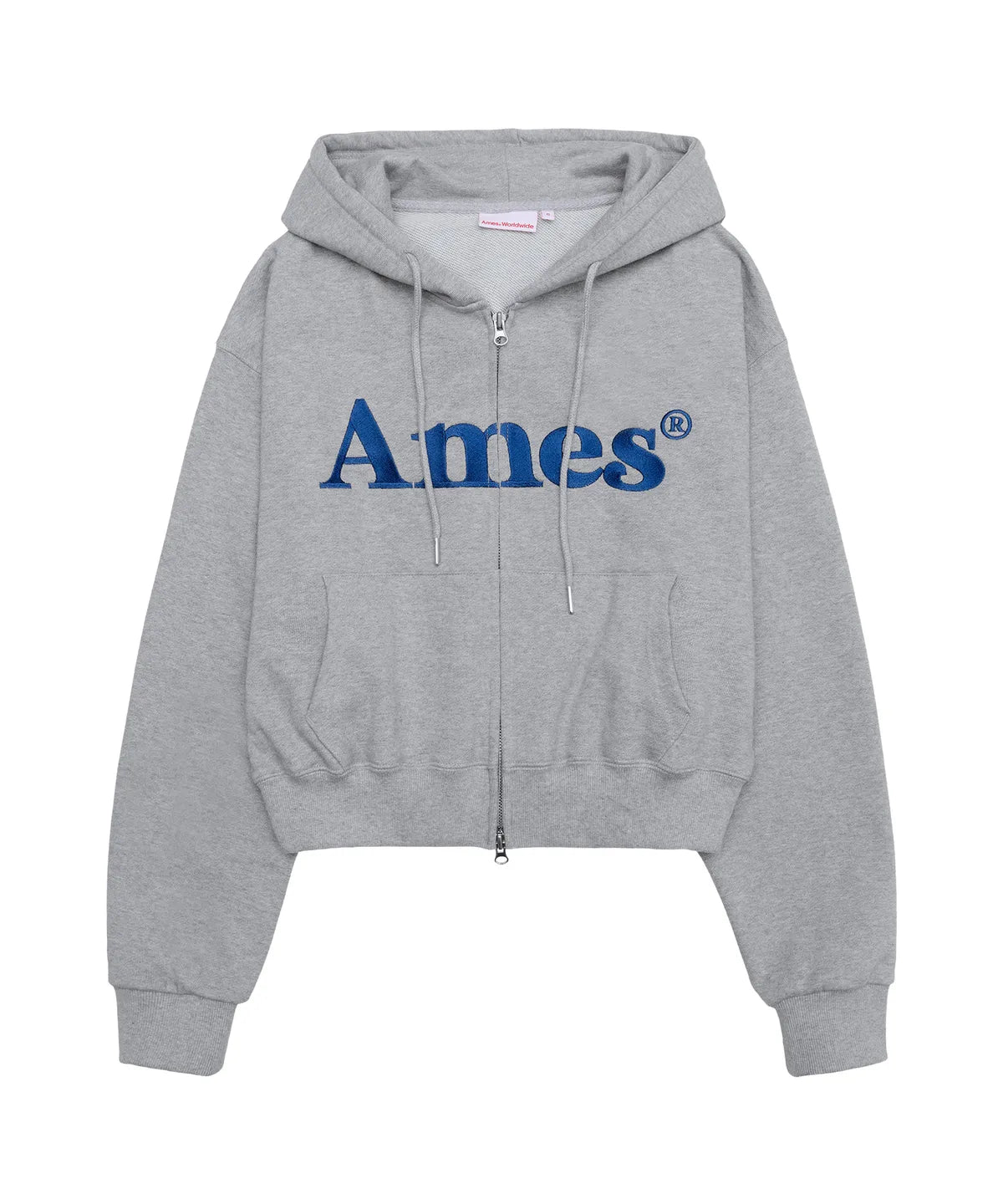 [Qwer Pick] 25FW Ames Basic Logo Hoodie Zip-Up