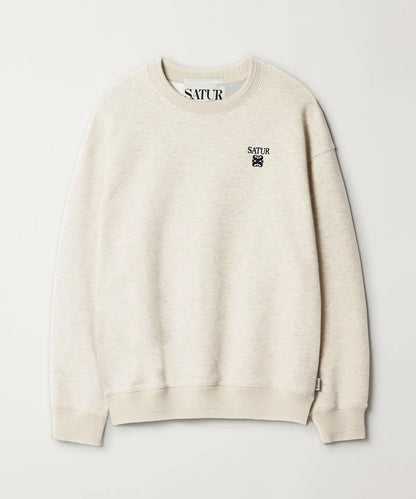 [Riize Pick] 26SS Satur Lauren Small Logo Basic Sweatshirt