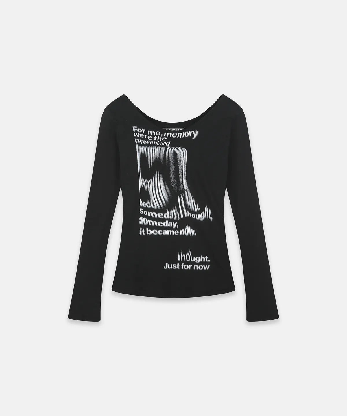 [Aespa Karina Worn] NACHE Flow Slim Fit Long Sleeve