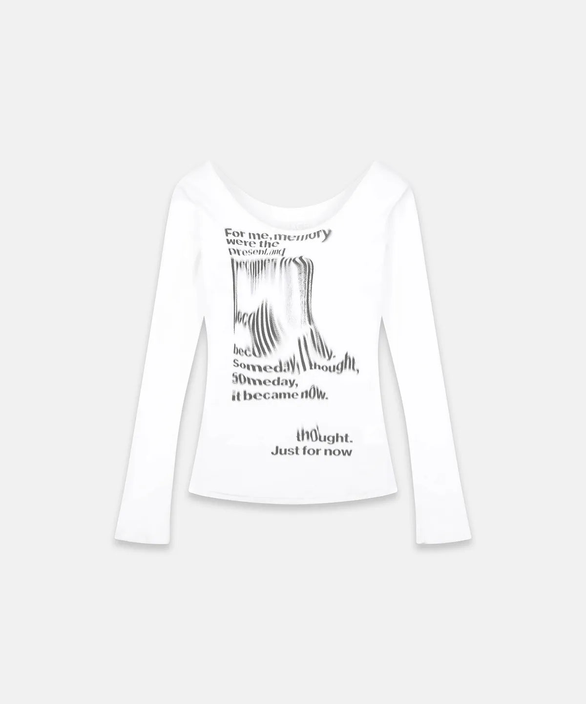 [Aespa Karina Worn] NACHE Flow Slim Fit Long Sleeve