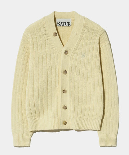 [Riize Pick] 25FW Satur Faro Oversize Boucle Cardigan