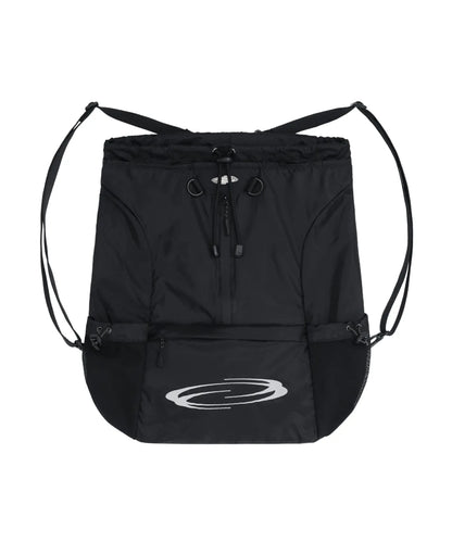 [Ive Rei Pick] Opening Project  Mesh Pocket String Bag - Black