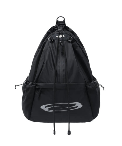[Ive Rei Pick] Opening Project  Mesh Pocket String Bag - Black