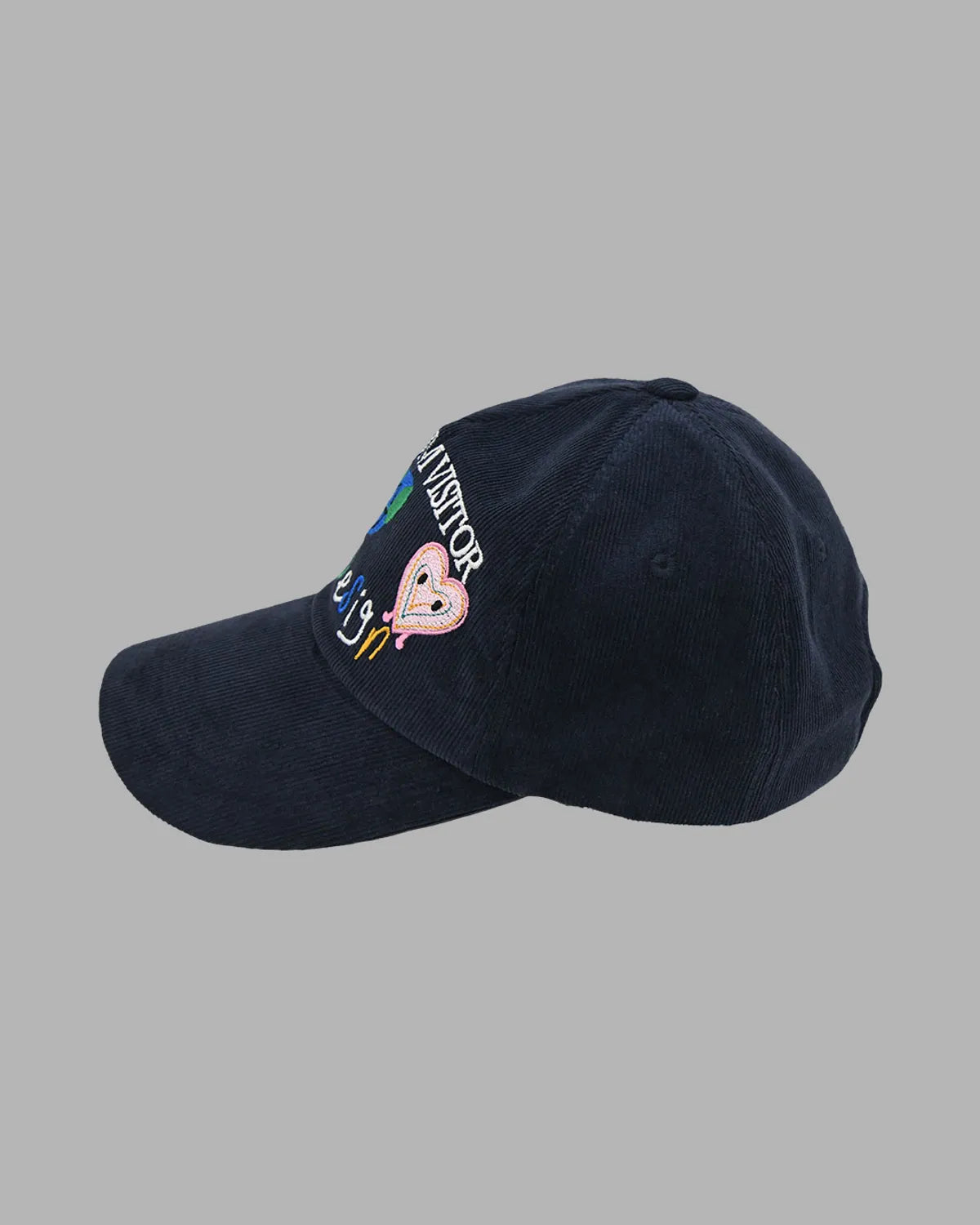[New Jeans Danielle Worn] The Museum Visitor Globy & Lovey BallCap (NAVY)
