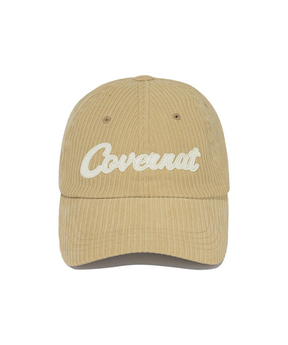 [TXT Soobin Worn] Covernat Authentic Applique Corduroy Ball Cap