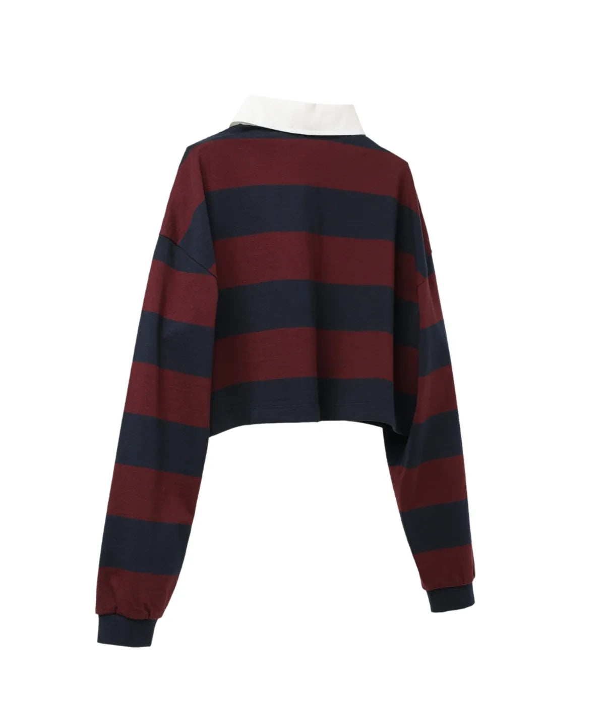 [Ive Rei Pick] Opening Project W Identity Stripe Collar T-Shirt
