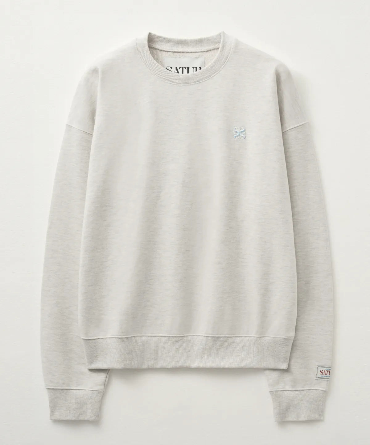 [Riize Pick] 26SS Satur Lauren Small Logo Basic Sweatshirt