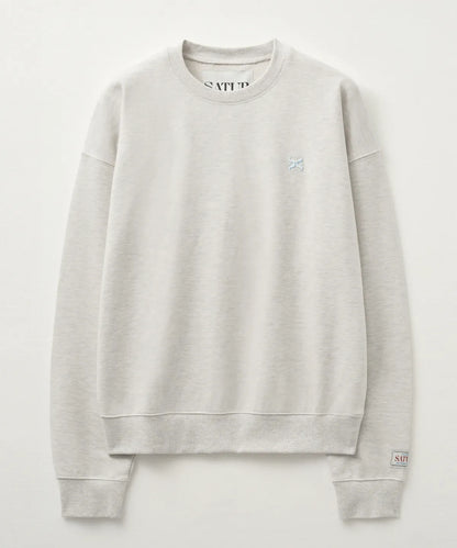 [Riize Pick] 26SS Satur Lauren Small Logo Basic Sweatshirt
