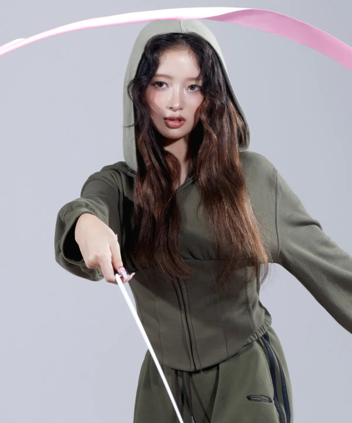 [Ive Rei Pick] Opening Project W Corset Hood Zip-up