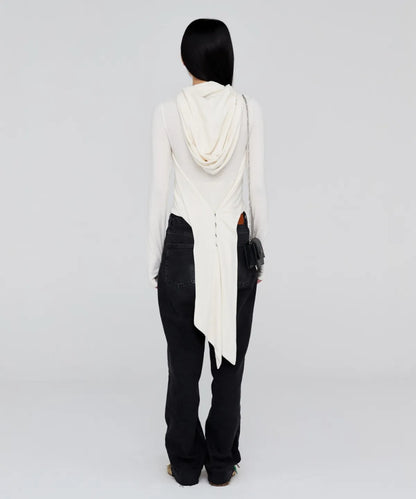 [Ive Rei Pick] Opening Project W 2Way Hoodie Scarf