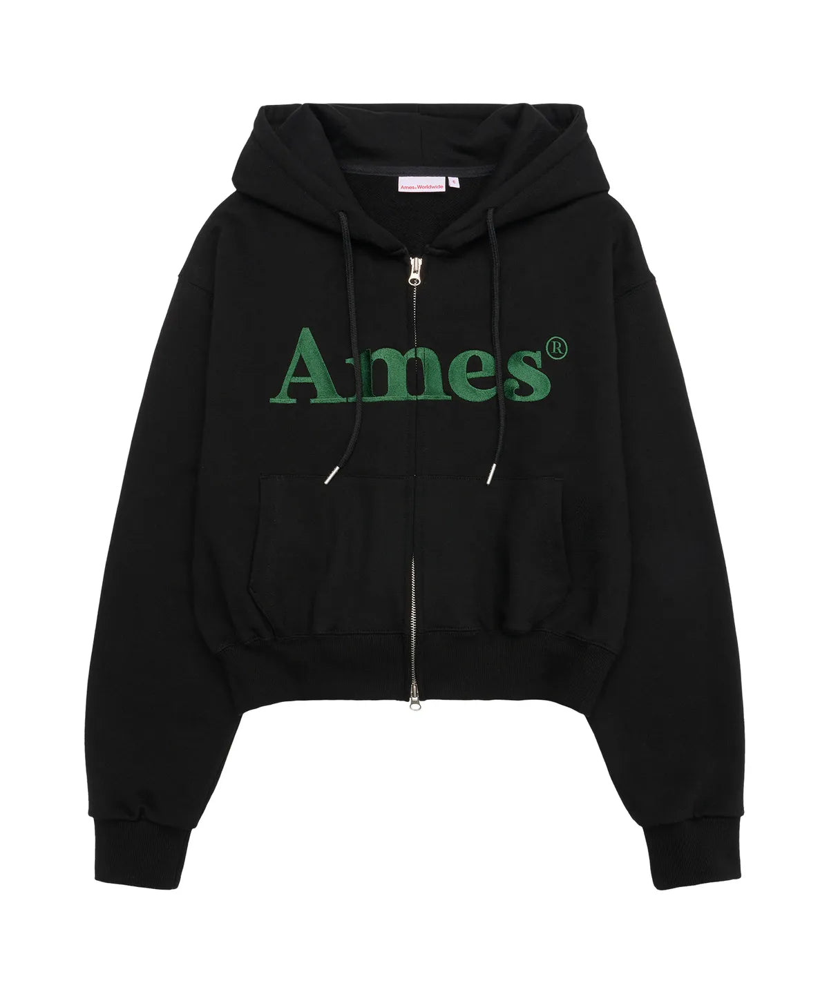 [Qwer Pick] 25FW Ames Basic Logo Hoodie Zip-Up
