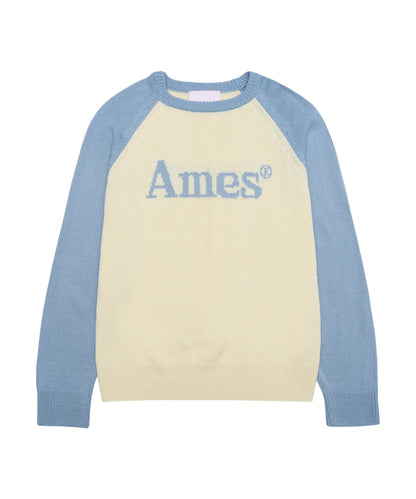 [Qwer Pick] 25FW Ames Basic Raglan Pullover Knit