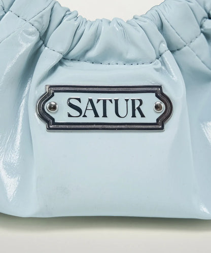 [Park Gyu-young Pick] Satur Scrunchie Mini Tote and Cross Bag