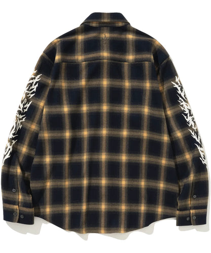 [NCT DREAM Renjun worn] Not4Nerd Offshoot Flannel Shirt