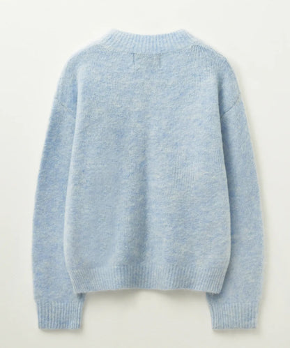 [Riize Pick] 25FW Satur Essen Two-Tone Mohair Pullover Knit
