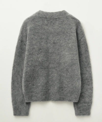 [Riize Pick] 25FW Satur Essen Two-Tone Mohair Pullover Knit