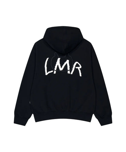 [Seventeen Mingyu Worn] LMR Silicone Wappen Big Logo Hoodie