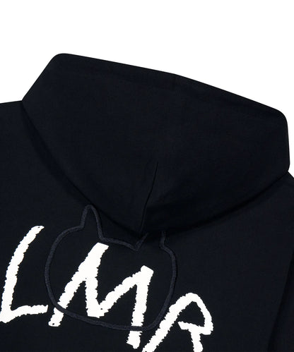 [Seventeen Mingyu Worn] LMR Silicone Wappen Big Logo Hoodie