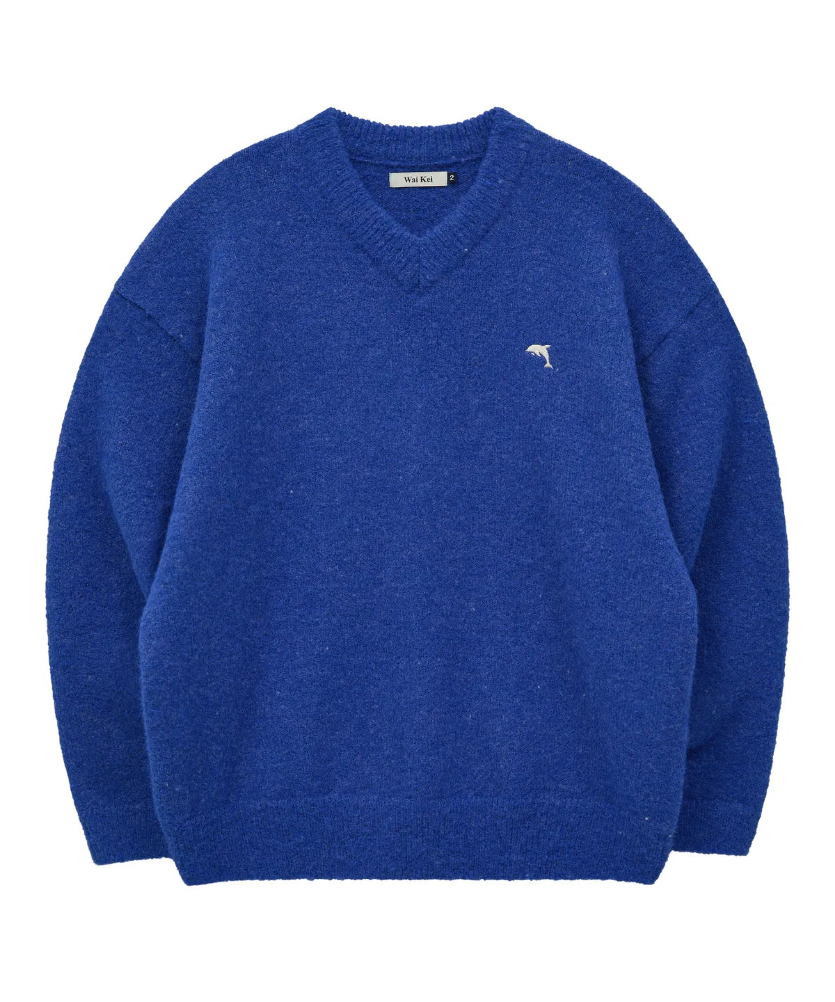 [THE BOYZ Juyeon Worn] Wai Kei Dolphin Hairy V-Neck Knit