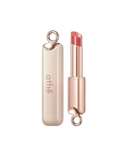 Athe Authentic Lip Glow Balm with Gift (Heart Mirror Keychain)