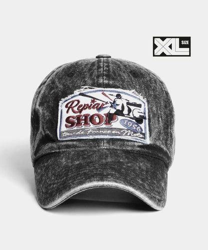 [Ateez Mingi Worn] PLATEAU XL RS Denim Cap