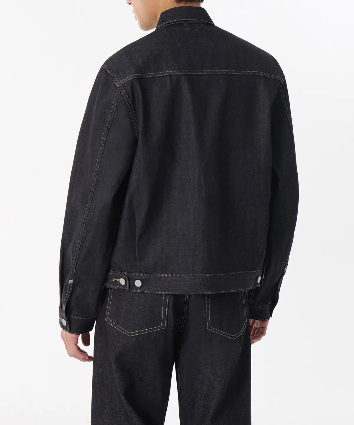 [Lee Do-hyun Pick] 25FW MS Selvedge Denim Trucker Jacket 2 - Deep Indigo