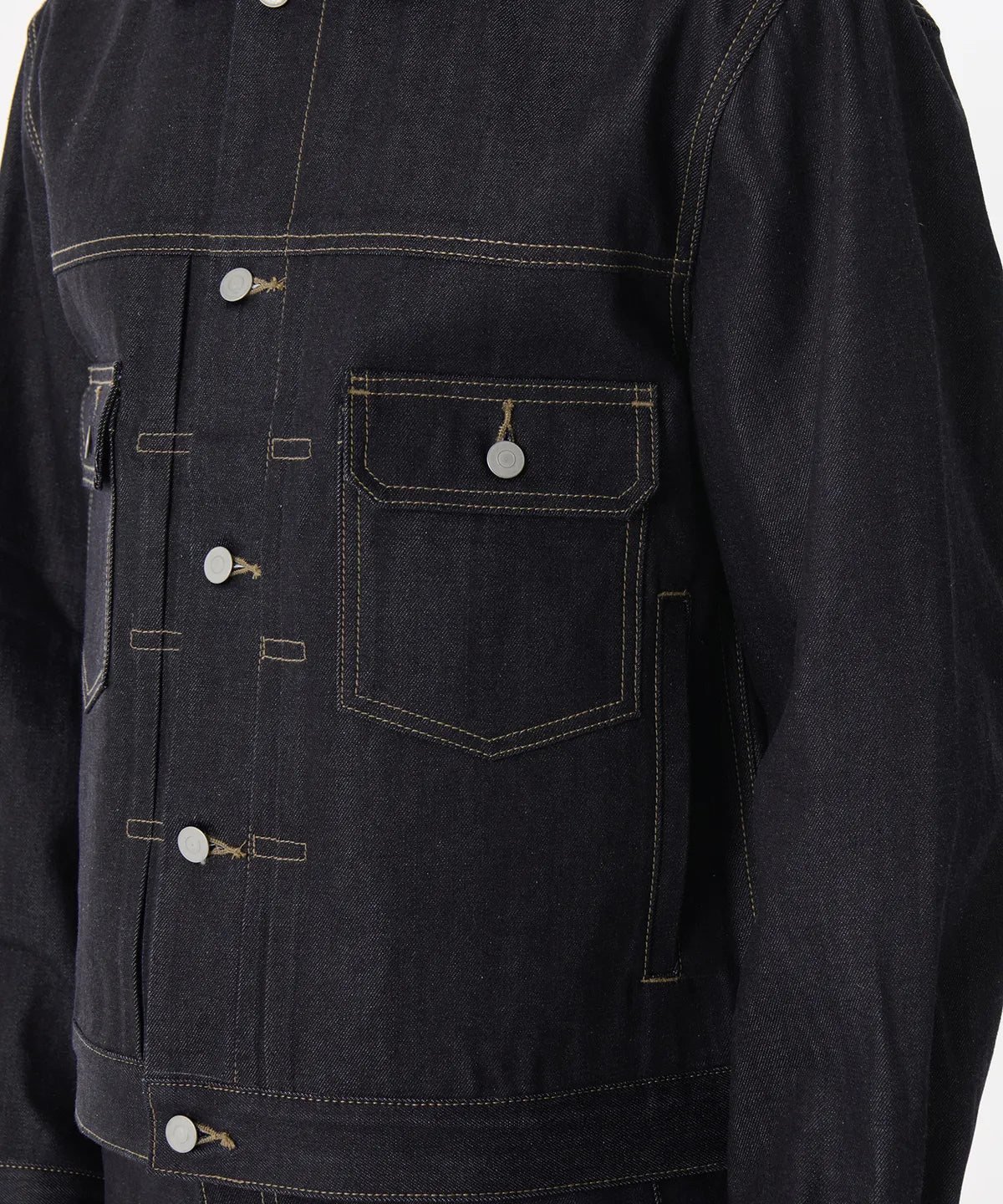 [Lee Do-hyun Pick] 25FW MS Selvedge Denim Trucker Jacket 2 - Deep Indigo