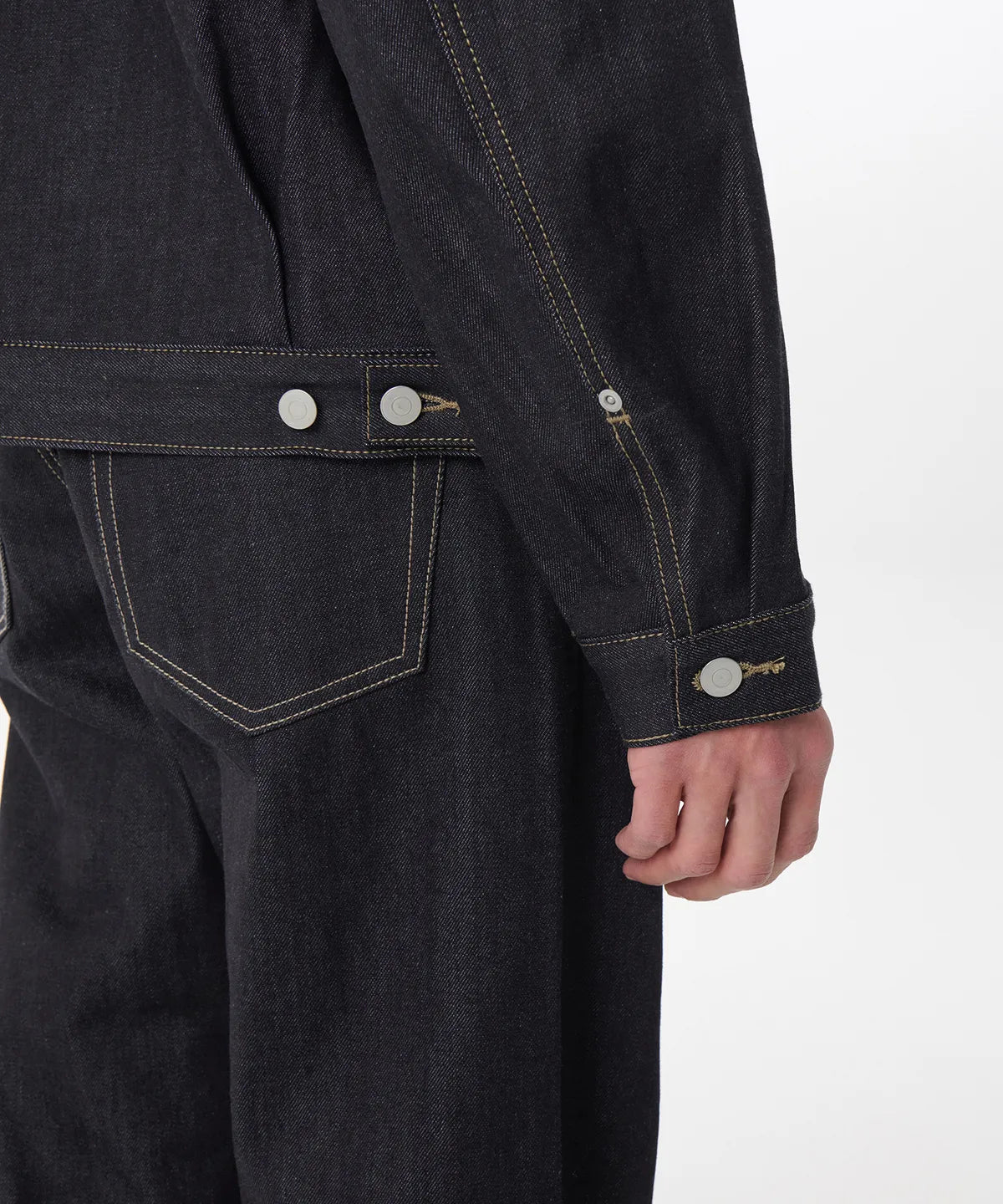 [Lee Do-hyun Pick] 25FW MS Selvedge Denim Trucker Jacket 2 - Deep Indigo
