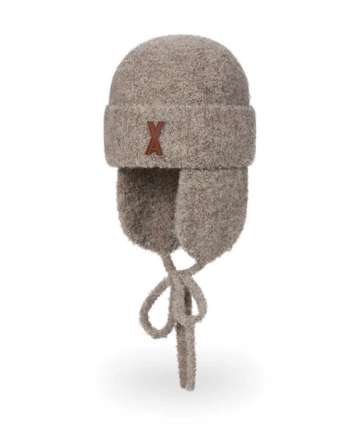 [Close Your Eyes Jang Yeo Jun Worn] Varzar VA Patch Fly Knit Beanie