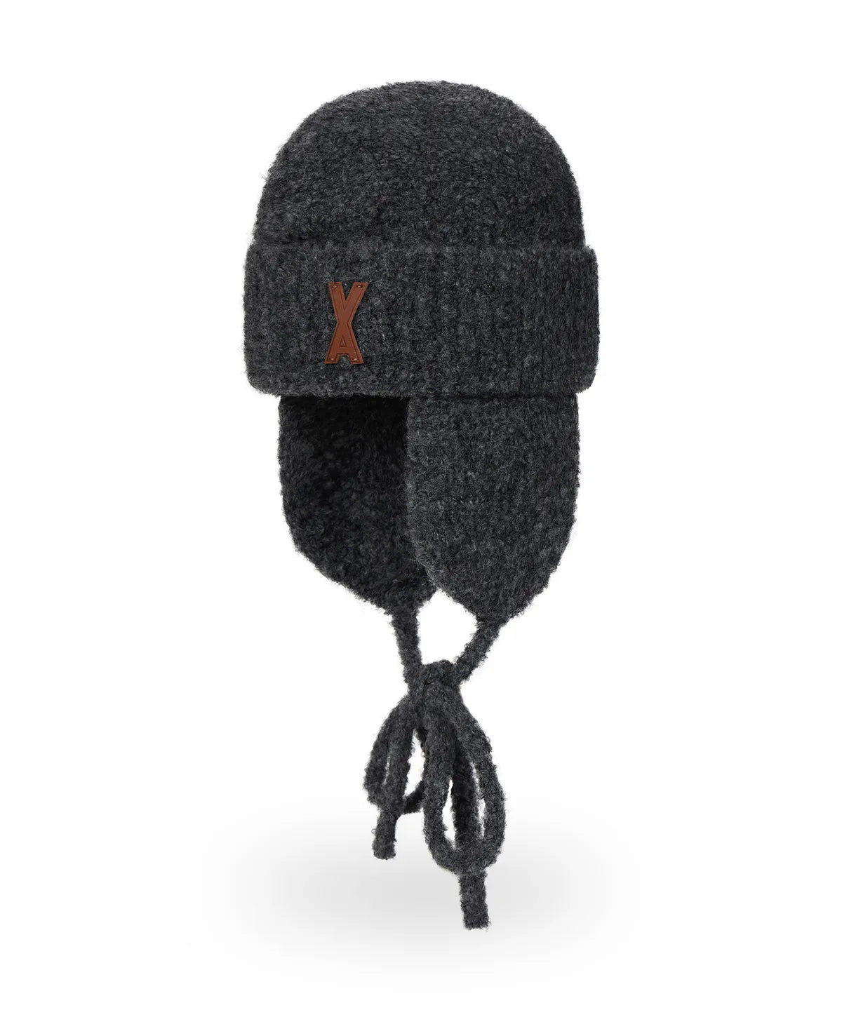 [Close Your Eyes Jang Yeo Jun Worn] Varzar VA Patch Fly Knit Beanie