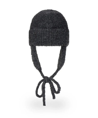 [Close Your Eyes Jang Yeo Jun Worn] Varzar VA Patch Fly Knit Beanie