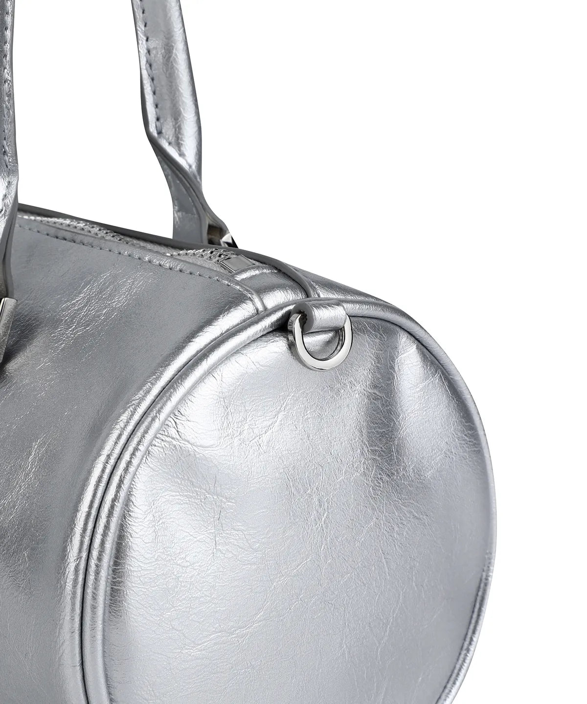 [Aespa Giselle Worn] 26SS Lily Volume Handle Cylindrical Bag