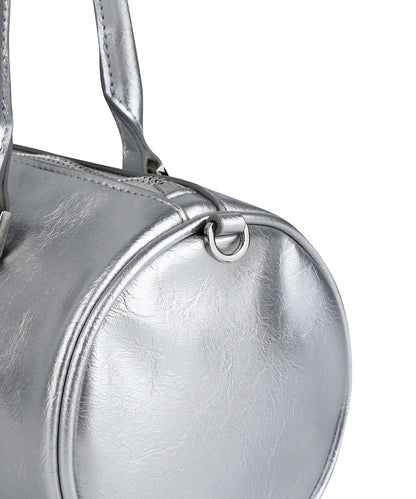 [Aespa Giselle Worn] 26SS Lily Volume Handle Cylindrical Bag