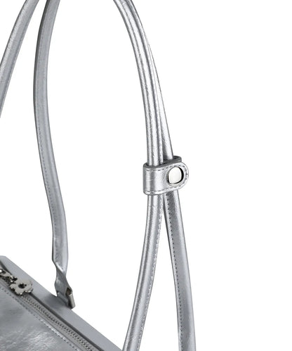 [Aespa Giselle Worn] 26SS Lily Volume Handle Cylindrical Bag