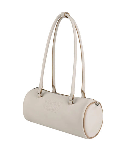 [Aespa Giselle Worn] 26SS Lily Volume Handle Cylindrical Bag