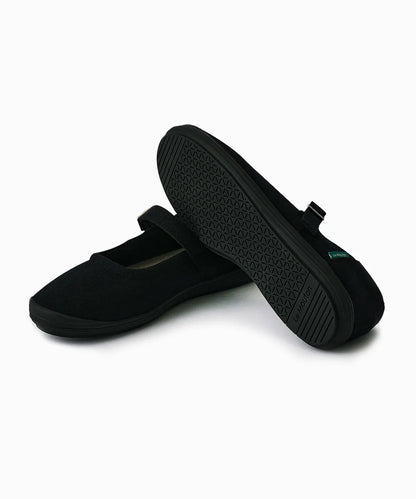[Lim Yoona X LE MOUTON] Wool Flat Mary Jane Shoes