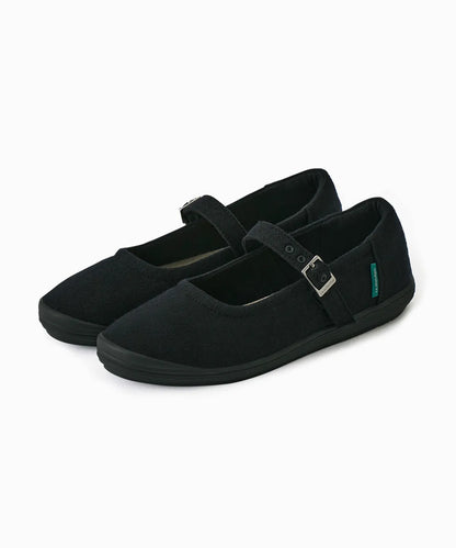 [Lim Yoona X LE MOUTON] Wool Flat Mary Jane Shoes