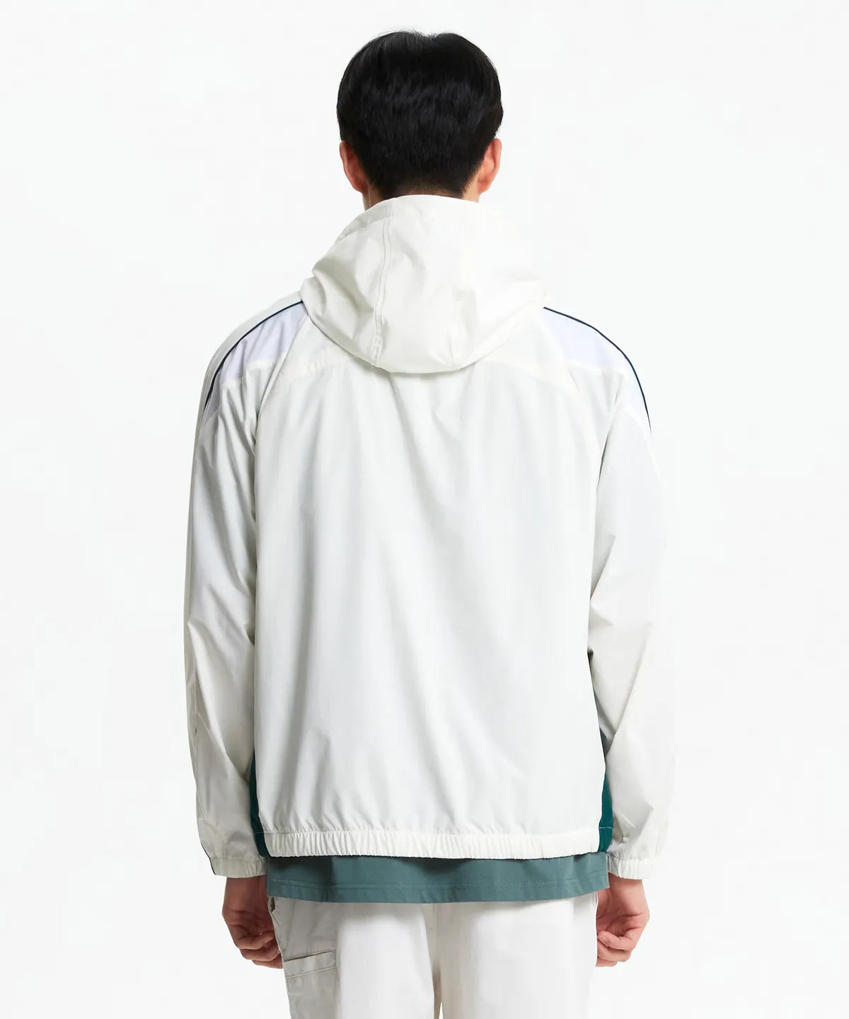 New Balance - UNI Flying Color Block Warm-up Jacket IVORY (NBNAF21323)